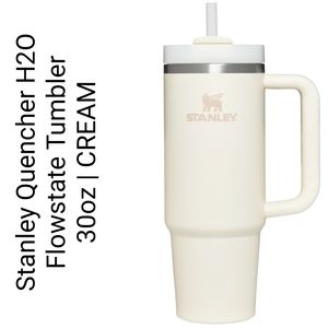 Stanley Quencher H2O Flowstate Tumbler 30oz | CREAM